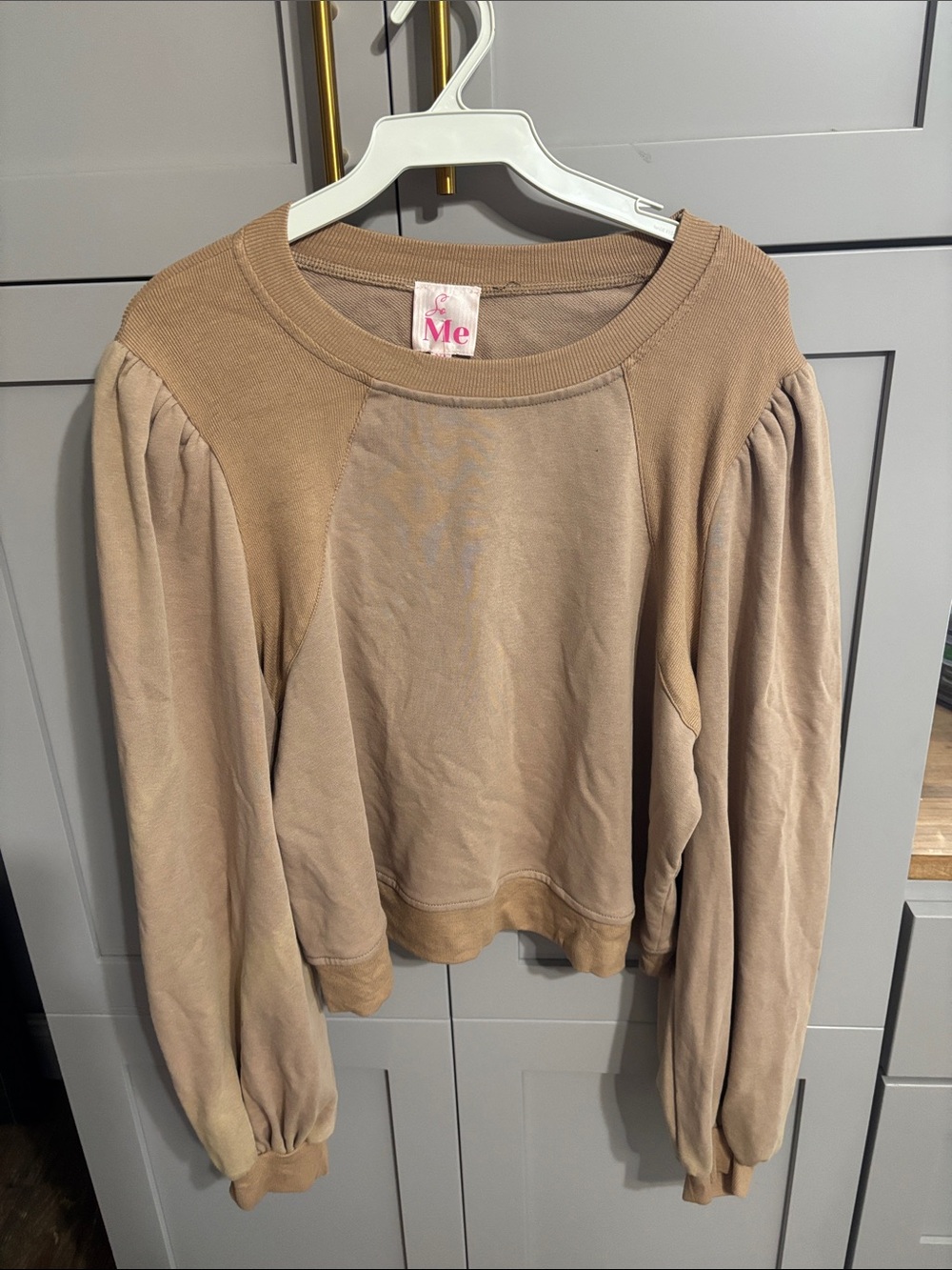 NWT So Me Cropped Sweatshirt